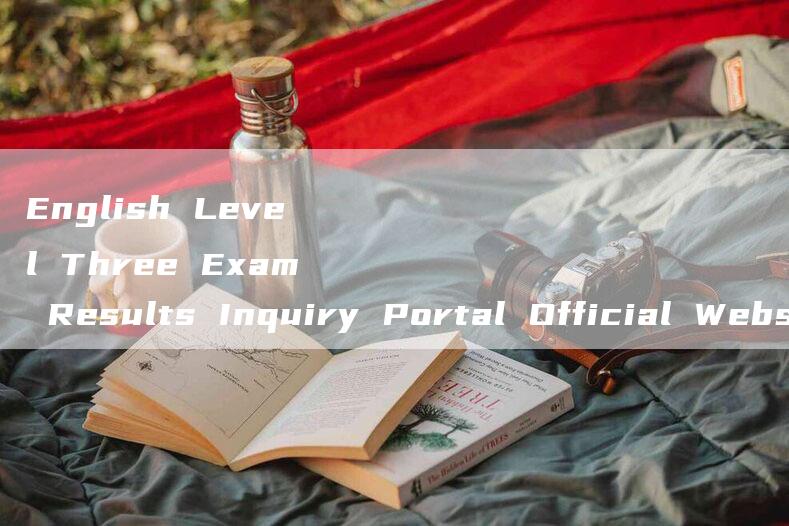 English Level Three Exam Results Inquiry Portal Official Website