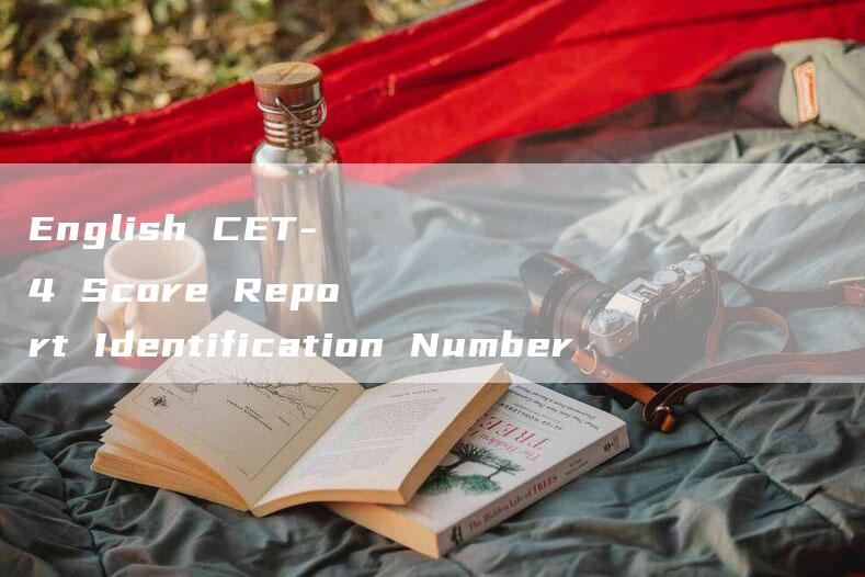 English CET-4 Score Report Identification Number