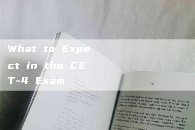 What to Expect in the CET-4 Exam