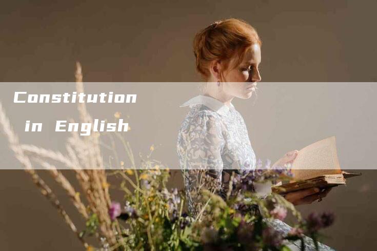 Constitution in English