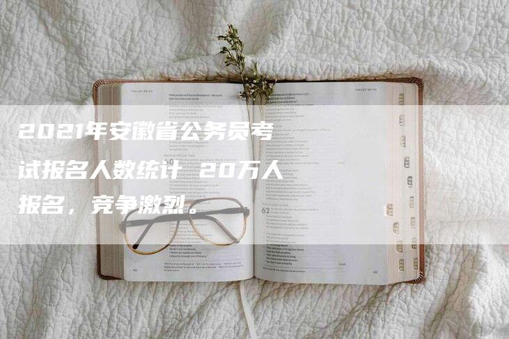 2021年安徽省公务员考试报名人数统计 20万人报名，竞争激烈。